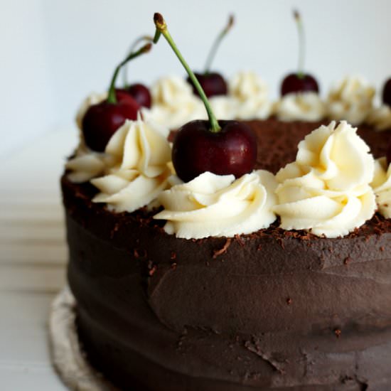 Vegan Black Forest Cake
