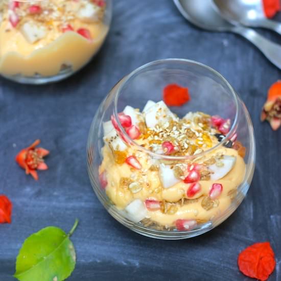 Mango Yogurt Breakfast Parfait