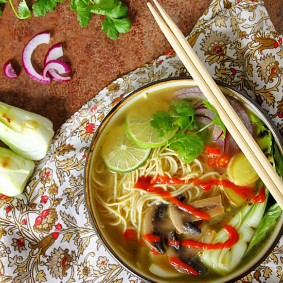 Pho-Inspired Asian Noodle Soup