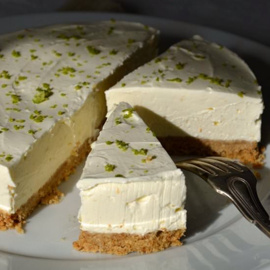 No-Bake Lime Cheesecake