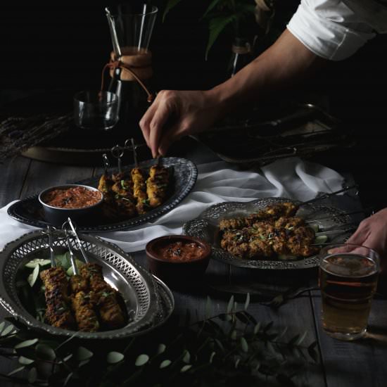 Wagyu Beef Satay w/ Peanut Sauce