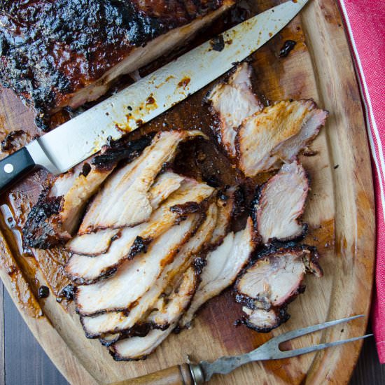 Tangy Barbecued Pork Sandwiches