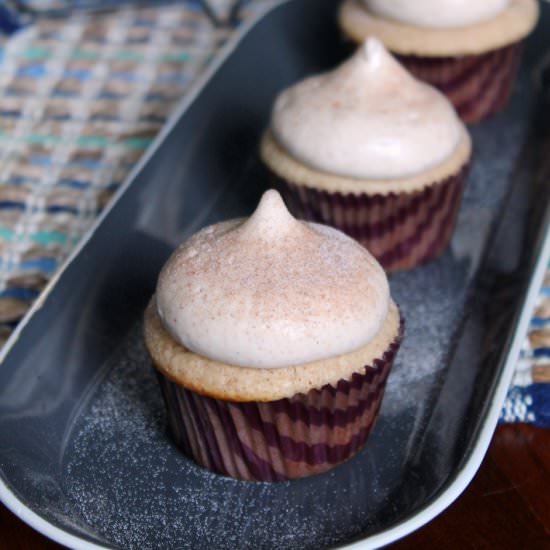 Snickerdoodle Cupcakes