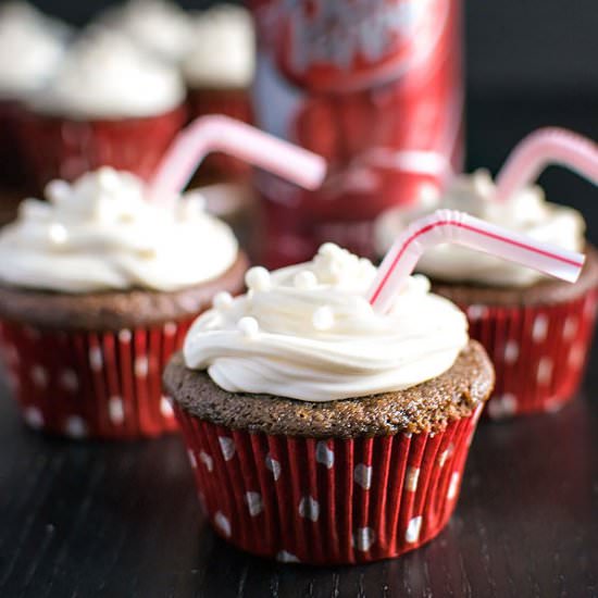 Dr Pepper Cupcakes