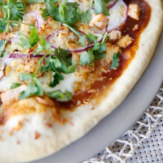 Copycat CPK BBQ Chicken Pizza