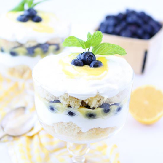 Lemon Blueberry Trifle