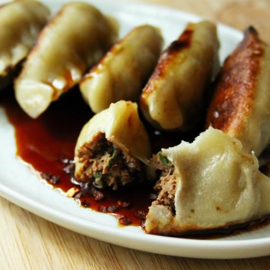 Liver Potstickers