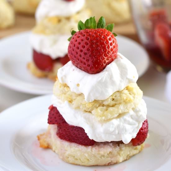 Gluten Free Strawberry Shortcake