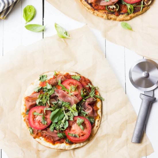 Grilled Paleo Pizza