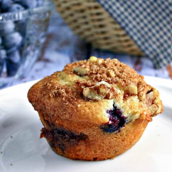 Blueberry Streusel Muffins
