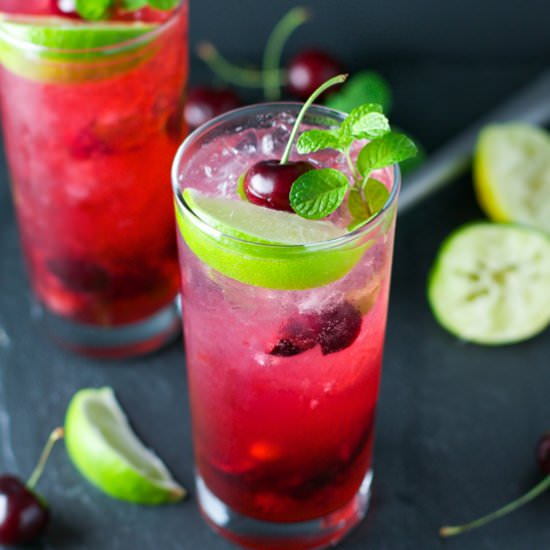 Cherry Lime Mojito