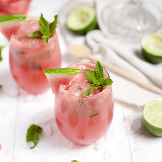 Watermelon Mojito Mocktail