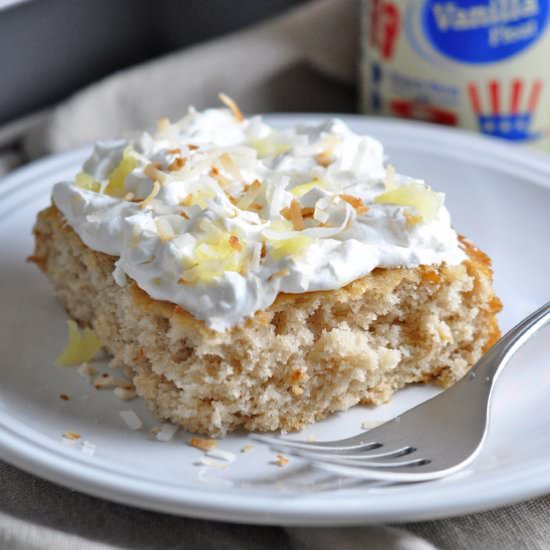 Vanilla Float Cake