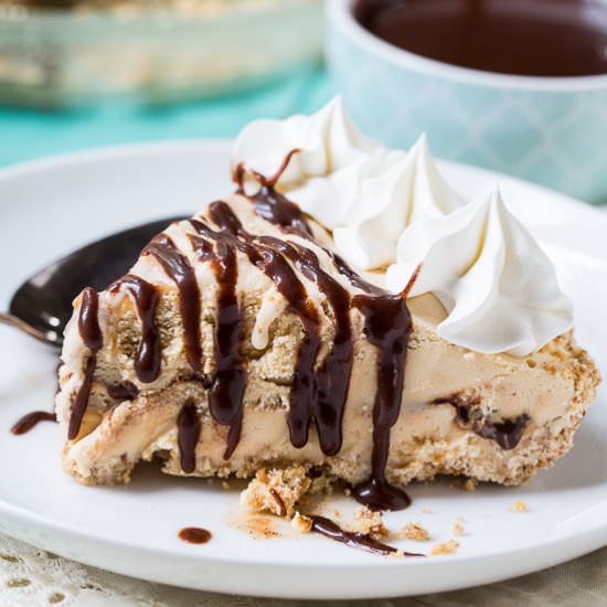 Dulce de Leche Ice Cream Pie