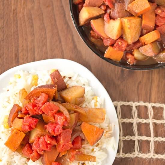Potato Vindaloo