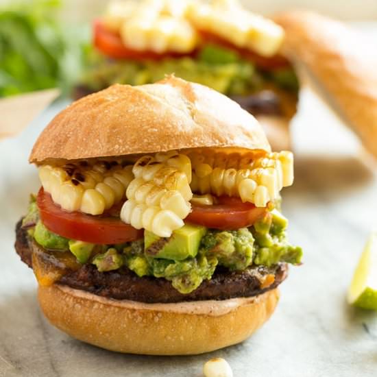 Grilled Fiesta Veggie Burger