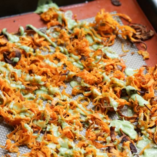 Spiralized Sweet Potato Fries