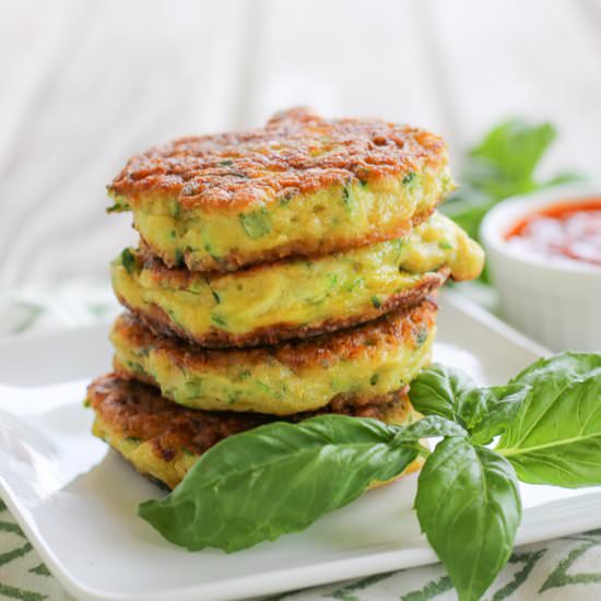 Gluten-Free Zucchini Fritters