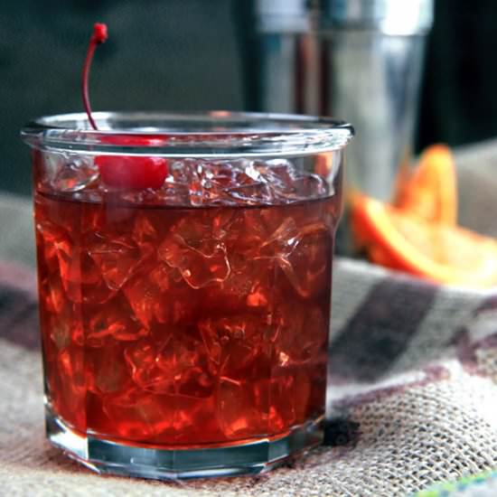 Patriotic Rum Cocktail