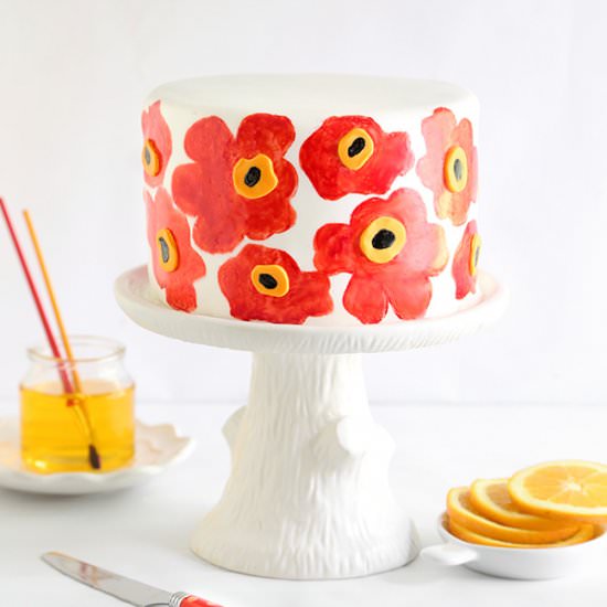 Orange Poppy Seed Cake