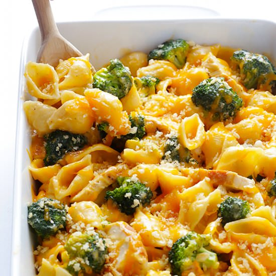 Broccoli Chicken Mac and Cheese