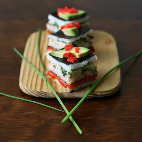 Vegan Sushi Stack