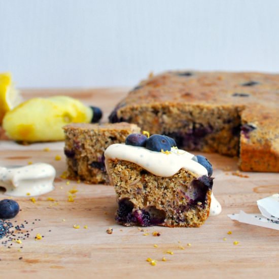 Blueberry and Lemon Cake