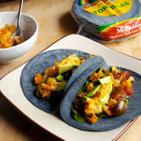 Ginger Miso Chickpea Tacos