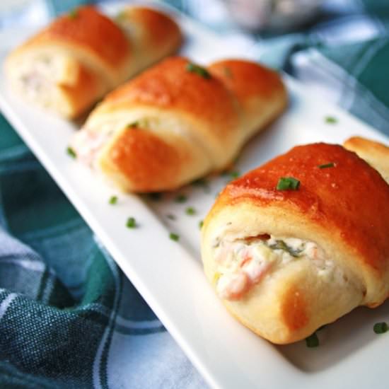 Smoked Salmon Crescent Rolls