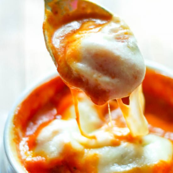 Three Cheese Tortellini Soup
