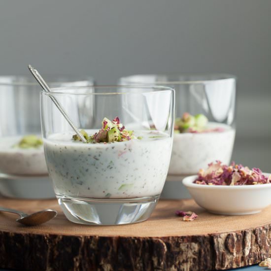 Persian Cucumber Yogurt Soup