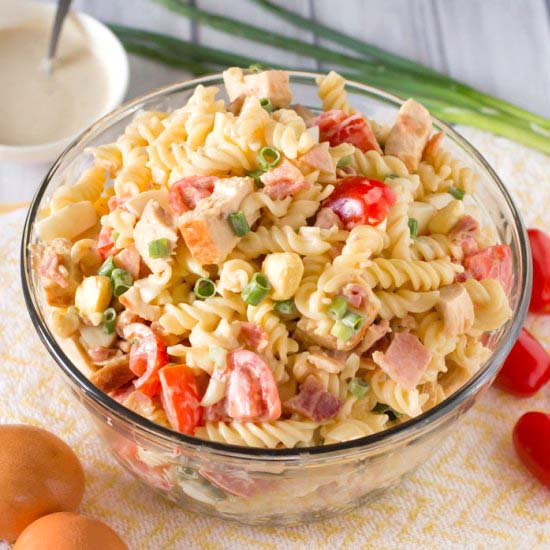 Chicken Caesar Pasta Salad