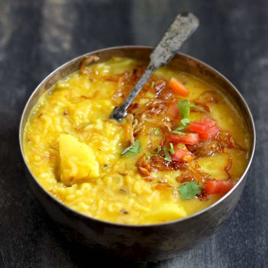 Dal Khichdi Recipe