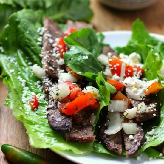 Grilled Flank Steak Tacos