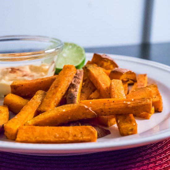 Paprika Sweet Potato Fries