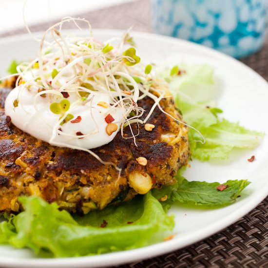 Sweet Potato Quinoa Burgers