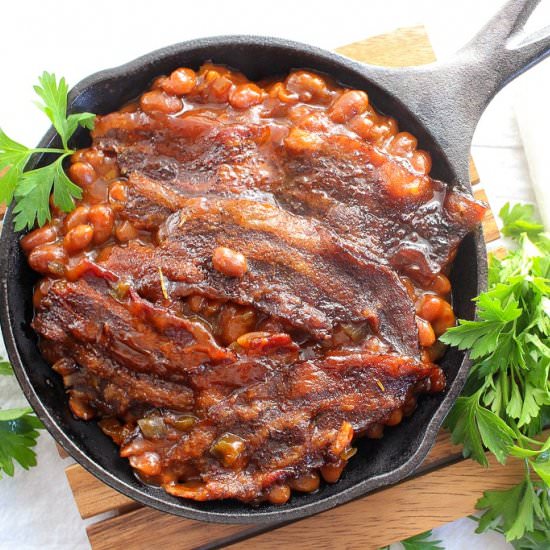 Brown Sugar and Bacon Baked Beans
