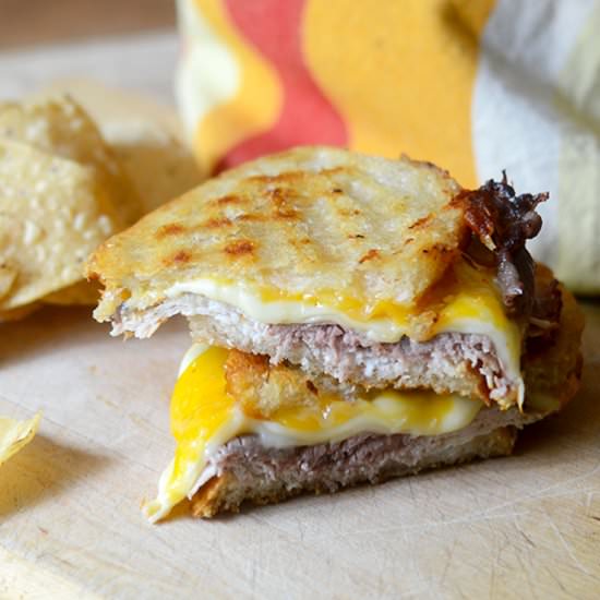 Roast Beef Turkey Panini