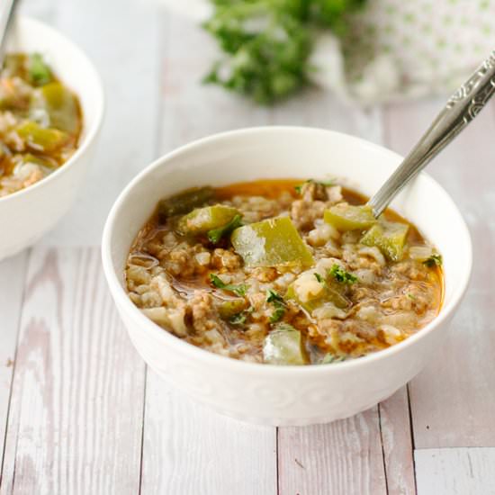 Mediterranean Pepper Soup