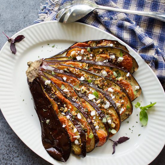 Roasted Eggplant Fan