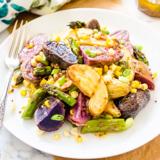Grilled Fingerling Potato Salad