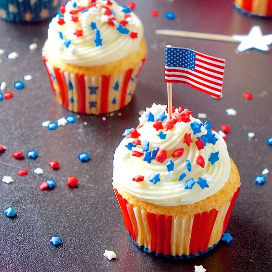 Very Vanilla Cupcakes