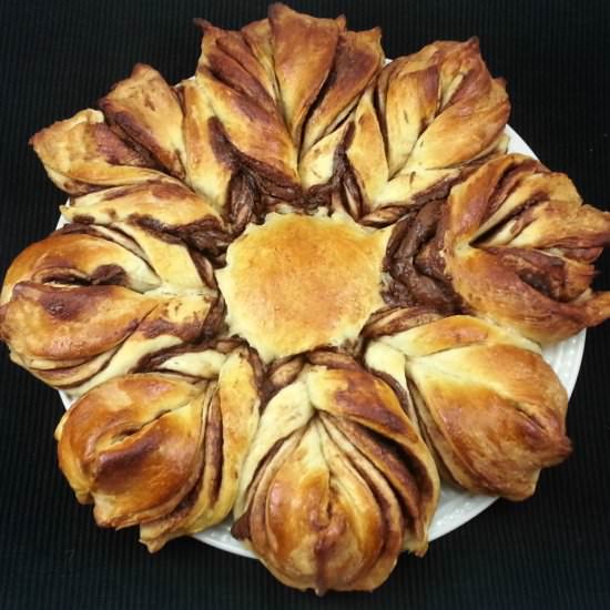 Nutella Braided Bread