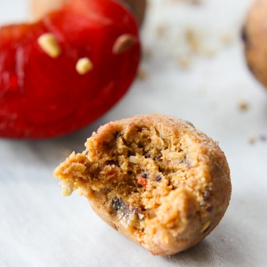 Vanilla Plum Crumbles Bites (GF)