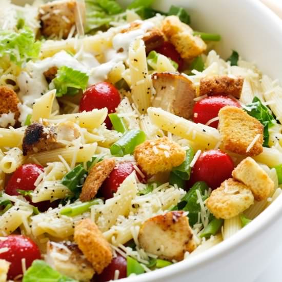 Chicken Caesar Pasta Salad