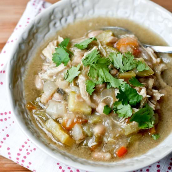 Summer Chicken Chili Verde