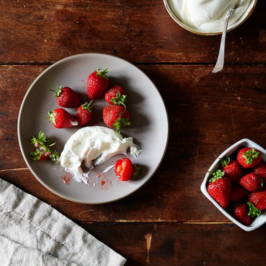 Greek Yogurt Whipped Cream