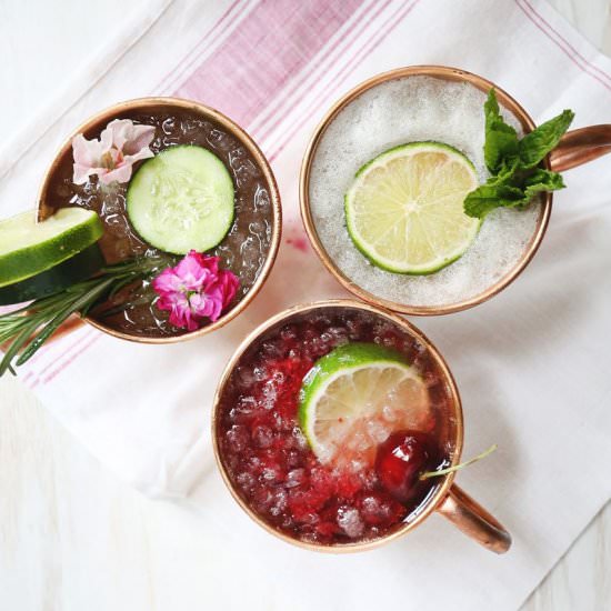 3 Fun Twists on the Moscow Mule
