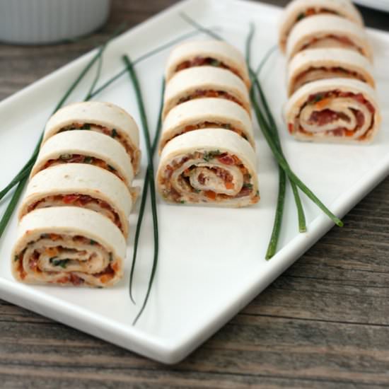 Spicy Tortilla Roll Ups
