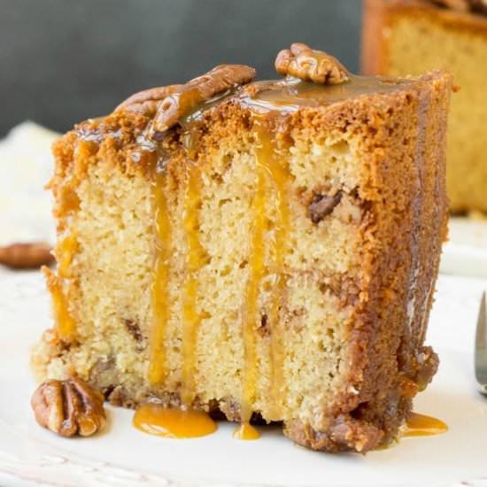 Pecan Pie Pound Cake